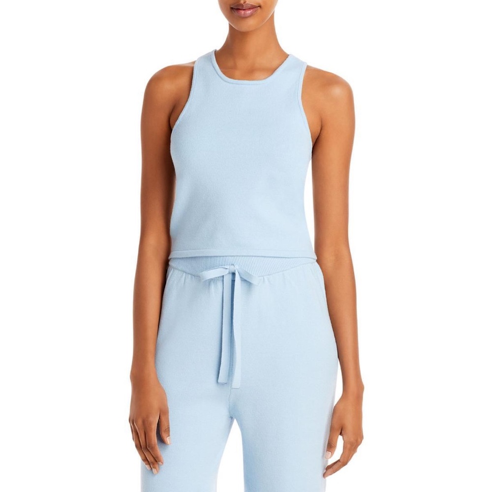RAHI blue tank top! size medium. Very comfy- runs small! In great condition